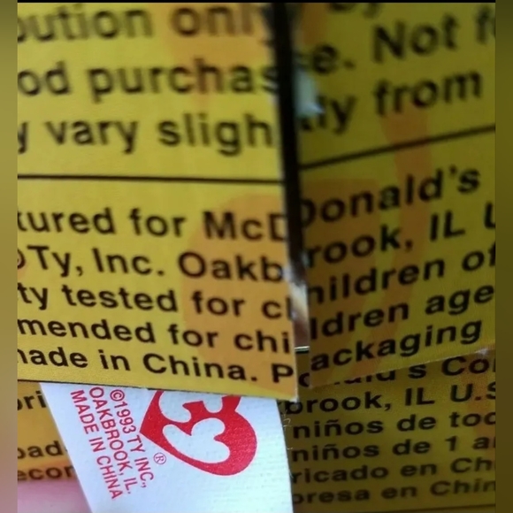 RARE-Ronald McDonald International Beanie Babies-Complete Set-With Tag Errors! - Picture 8 of 14